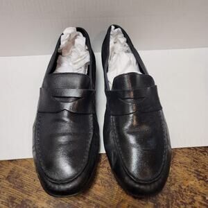 Born Black Mens dress shoes Penny Loafers Size 10 M Casual Work Leather
